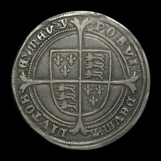 Edward VI halfcrown reverse