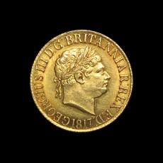 George III sovereign obverse