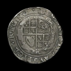 Charles I halfcrown reverse