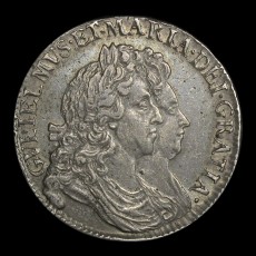 William Mary crown obverse