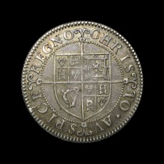 Charles I sixpence reverse