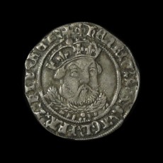 Henry VIII groat obverse