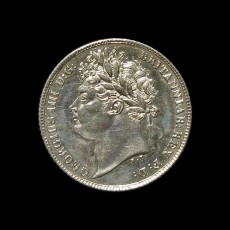 George IV sixpence obverse