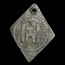 Charles I shilling reverse