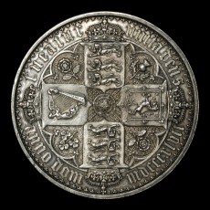 Victoria crown reverse