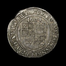 James I sixpence reverse