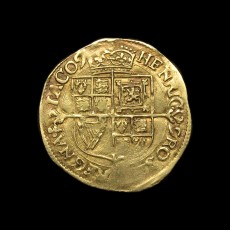 James I quarter laurel reverse