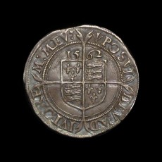 Elizabeth I Sixpence Reverse