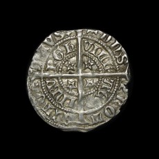 David II halfgroat reverse