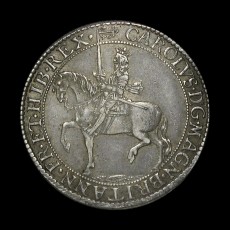 Charles I halfcrown obverse