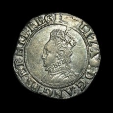 Elizabeth I shilling obverse