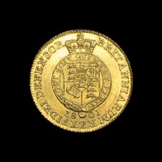 George III half guinea reverse