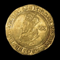 Charles I unite obverse