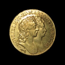 William and Mary Guinea obverse