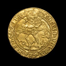 Henry VIII angel obverse