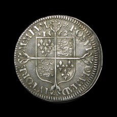 Elizabeth I sixpence reverse