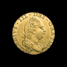 George III half guinea obverse