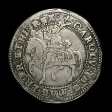 Charles I halfcrown obverse