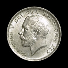 George V halfcrown obverse