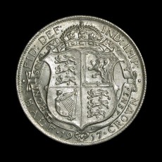 George V halfcrown reverse