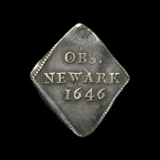 Charles I sixpence reverse