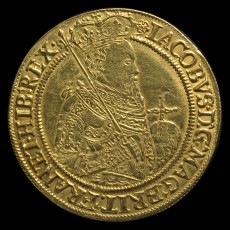 James I unite obverse
