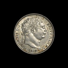 George III sixpence obverse