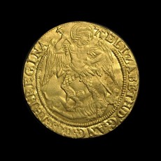 Elizabeth I angel obverse