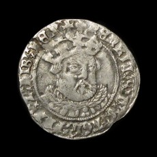 Henry VIII groat obverse