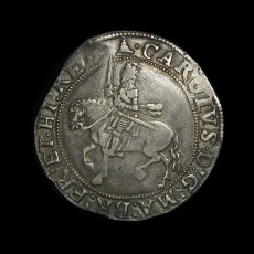 Charles I halfcrown obverse