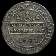 Charles I pound reverse