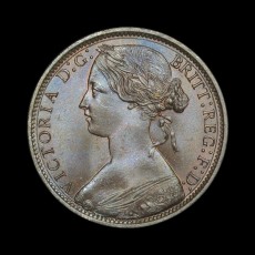 Victoria penny obverse