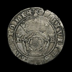 Henry VIII Bristol testoon reverse