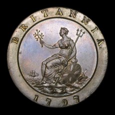 George III twopence reverse