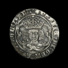 Henry VII groat obverse