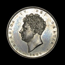 George IV proof halfcrown obverse
