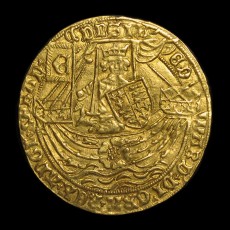 Edward IV ryal obverse