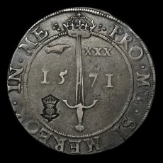 James VI ryal reverse