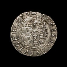 Charles I sixpence reverse with no C R