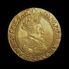 James I double crown obverse