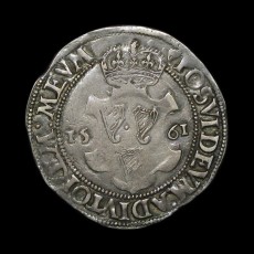 Elizabeth I Irish shilling reverse