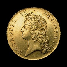 George II two guineas obverse