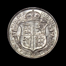 George V halfcrown reverse