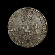 Mary queen of scots testoon obverse