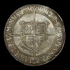 Elizabeth I crown reverse