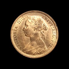 Victoria halfpenny obverse