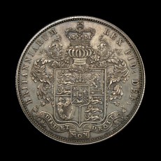 George IV proof halfcrown reverse