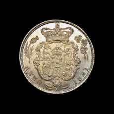 George IV shilling reverse