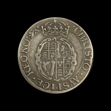 Charles I sixpence reverse