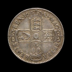James II Halfcrown reverse